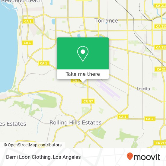 Demi Loon Clothing, 3855 Pacific Coast Hwy Torrance, CA 90505 map