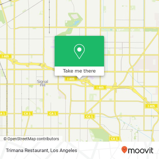 Trimana Restaurant, 3750 Kilroy Airport Way Long Beach, CA 90806 map