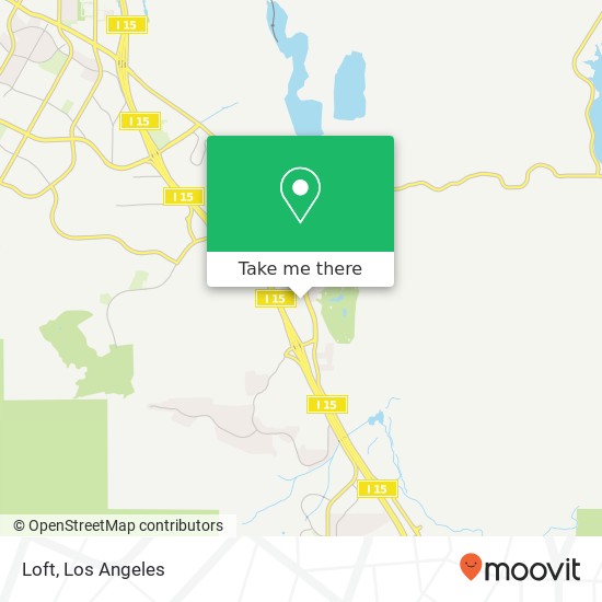 Mapa de Loft, 2795 Cabot Dr Corona, CA 92883