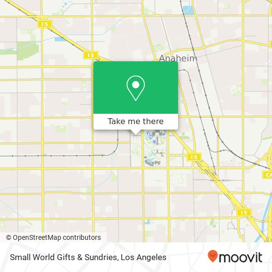 Small World Gifts & Sundries, 1150 W Magic Way Anaheim, CA 92802 map