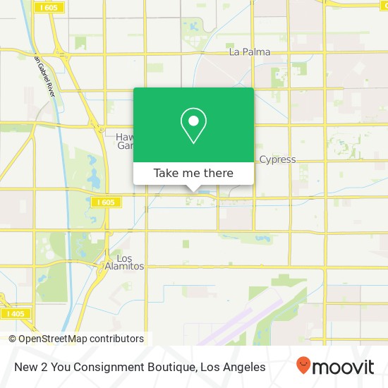 New 2 You Consignment Boutique, 4123 Ball Rd Cypress, CA 90630 map