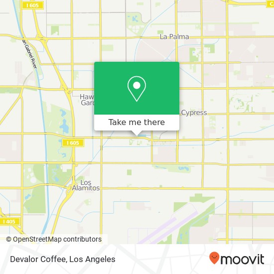 Devalor Coffee, 4175 Ball Rd Cypress, CA 90630 map
