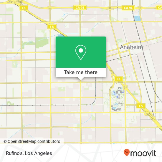 Rufino's, 938 S Euclid St Anaheim, CA 92802 map