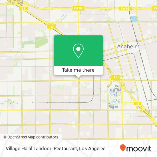 Village Halal Tandoori Restaurant, 951 S Euclid St Anaheim, CA 92802 map