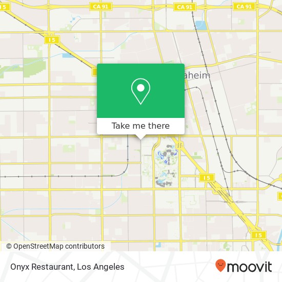 Onyx Restaurant, 1240 S Walnut St Anaheim, CA 92802 map