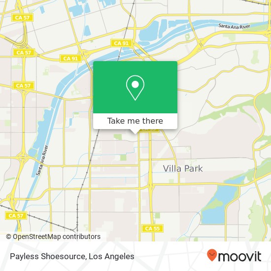 Payless Shoesource, 2131 N Orange Mall Orange, CA 92865 map