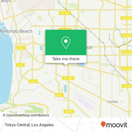 Tokyo Central, 3832 Sepulveda Blvd Torrance, CA 90505 map