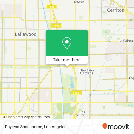 Payless Shoesource, 7370 Carson Blvd Long Beach, CA 90808 map