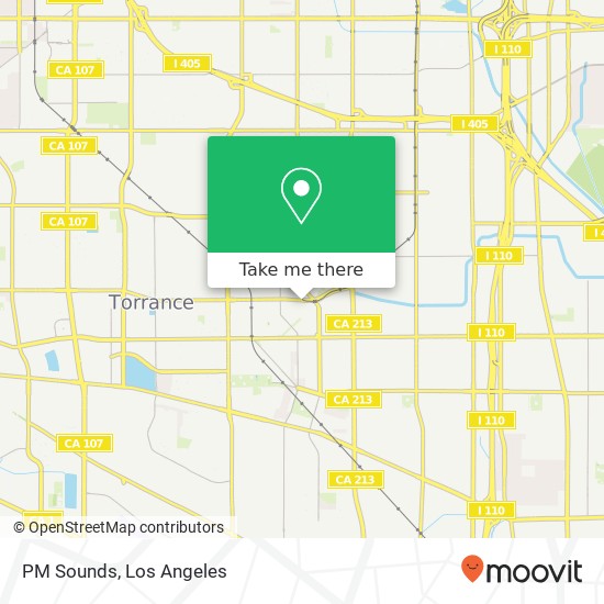 PM Sounds, 1115 Sartori Ave Torrance, CA 90501 map