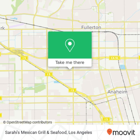 Sarahi's Mexican Grill & Seafood, 1739 W La Palma Ave Anaheim, CA 92801 map