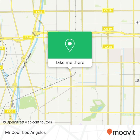 Mapa de Mr Cool, 5502 Cherry Ave Long Beach, CA 90805