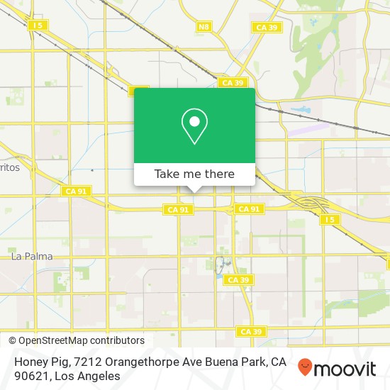 Honey Pig, 7212 Orangethorpe Ave Buena Park, CA 90621 map