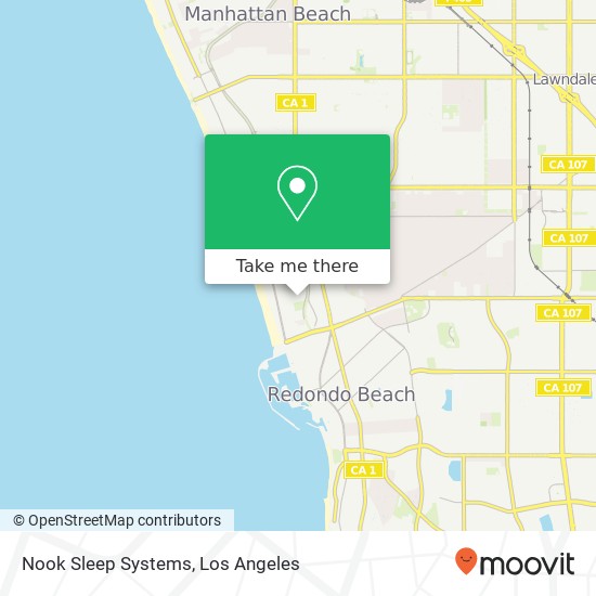 Nook Sleep Systems, 545 Cypress Ave Hermosa Beach, CA 90254 map