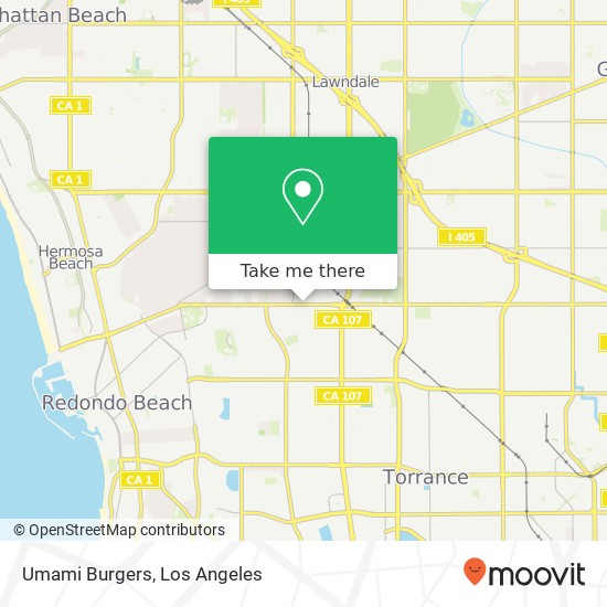 Umami Burgers, 2749 190th St Redondo Beach, CA 90278 map