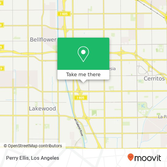 Perry Ellis, Cerritos, CA 90703 map