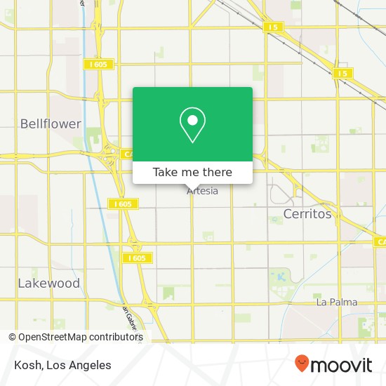 Kosh, 17826 Pioneer Blvd Artesia, CA 90701 map