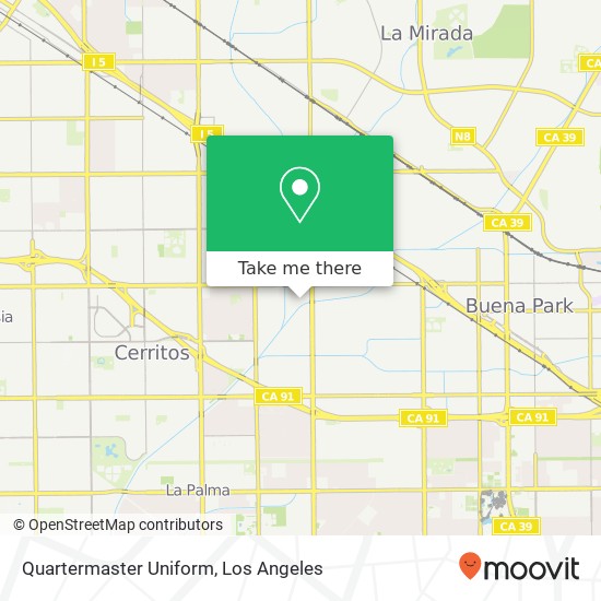 Quartermaster Uniform, 17600 Fabrica Way Cerritos, CA 90703 map