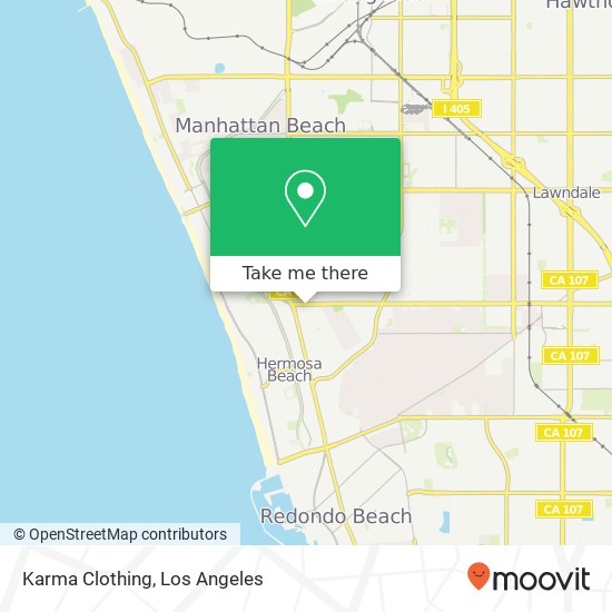 Karma Clothing, 972 Artesia Blvd Hermosa Beach, CA 90254 map