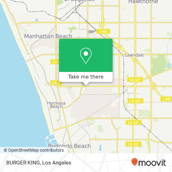 BURGER KING, 1919 Artesia Blvd Redondo Beach, CA 90278 map