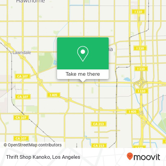 Thrift Shop Kanoko, 2202 Artesia Blvd Torrance, CA 90504 map