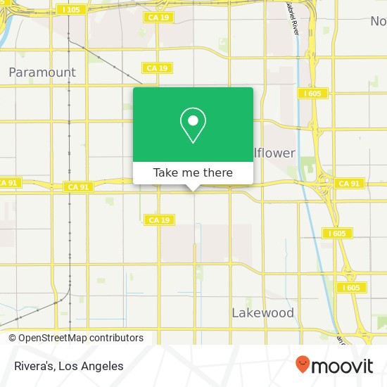 Rivera's, 17405 Clark Ave Bellflower, CA 90706 map