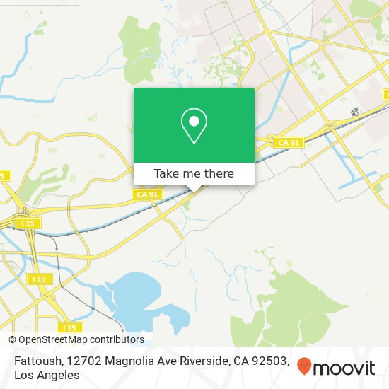 Fattoush, 12702 Magnolia Ave Riverside, CA 92503 map