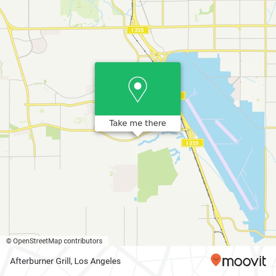 Mapa de Afterburner Grill, 16700 Village West Dr March Air Reserve Base, CA 92518