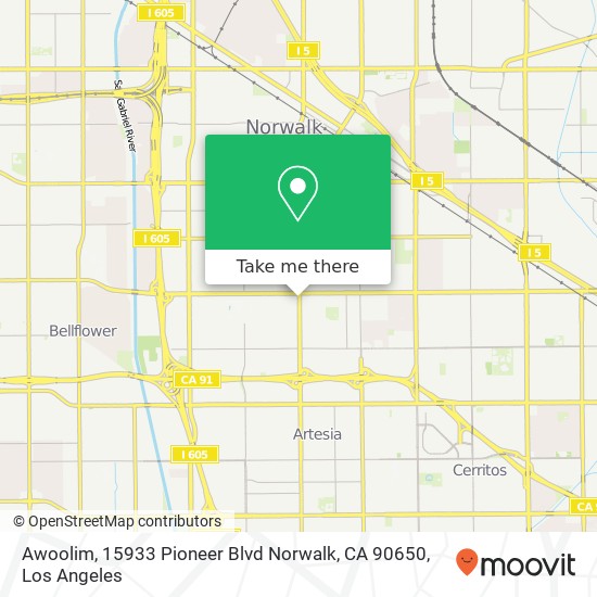 Awoolim, 15933 Pioneer Blvd Norwalk, CA 90650 map