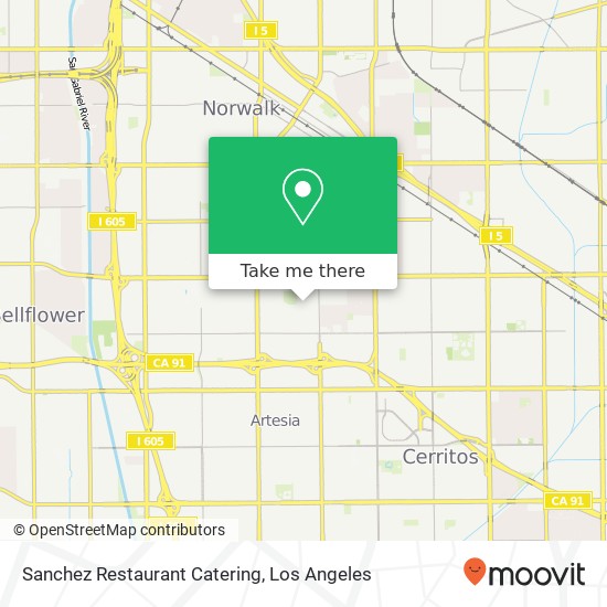 Sanchez Restaurant Catering, 12061 162nd St Norwalk, CA 90650 map