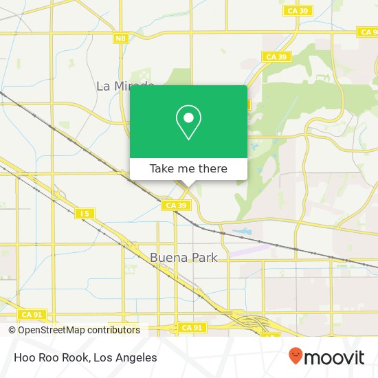 Hoo Roo Rook, 5240 Beach Blvd Buena Park, CA 90621 map