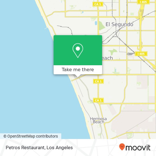 Petros Restaurant, 451 Manhattan Beach Blvd Manhattan Beach, CA 90266 map