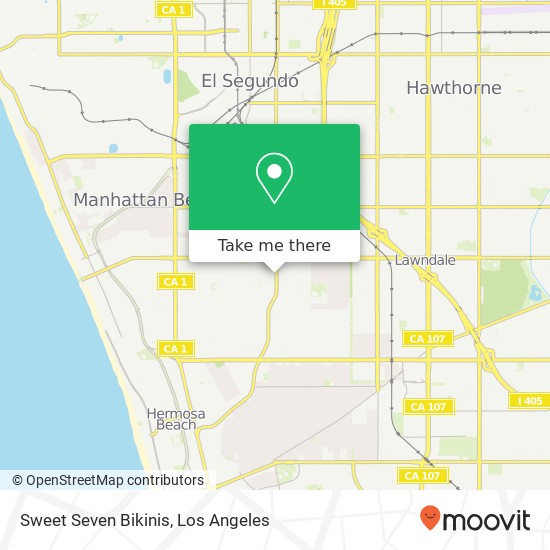 Sweet Seven Bikinis, 909 N Aviation Blvd Manhattan Beach, CA 90266 map