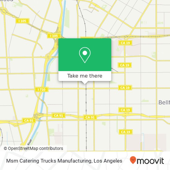 Mapa de Msm Catering Trucks Manufacturing, 15702 Illinois Ave Paramount, CA 90723