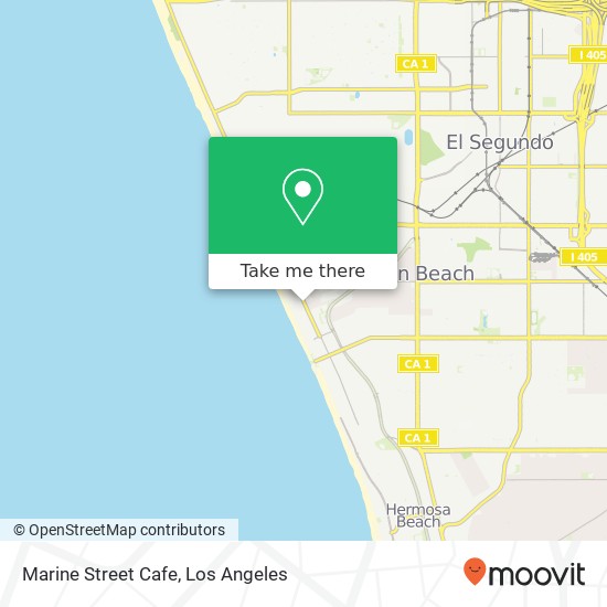 Marine Street Cafe, 2201 Highland Ave Manhattan Beach, CA 90266 map