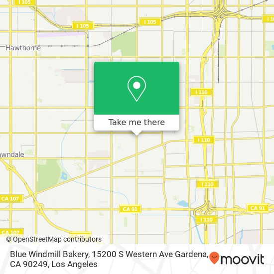 Blue Windmill Bakery, 15200 S Western Ave Gardena, CA 90249 map