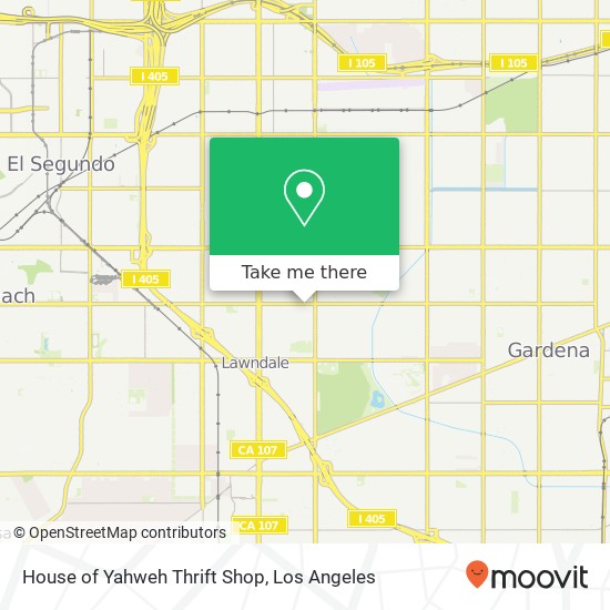 House of Yahweh Thrift Shop, 4046 Marine Ave Lawndale, CA 90260 map