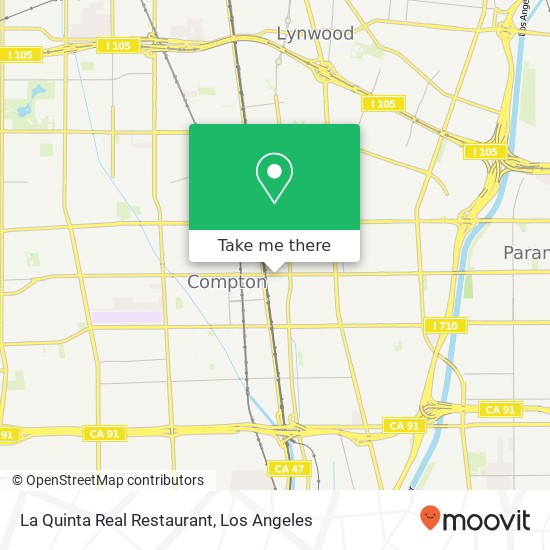 La Quinta Real Restaurant, 400 E Compton Blvd Compton, CA 90221 map