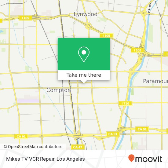 Mikes TV VCR Repair, 222 N Mayo Ave Compton, CA 90221 map