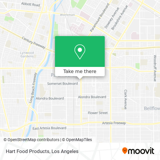 Hart Food Products map
