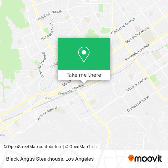 Black Angus Steakhouse map