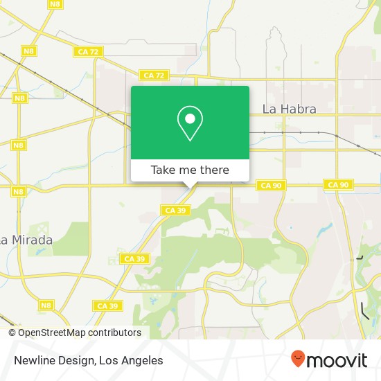 Newline Design, 1201 S Beach Blvd La Habra, CA 90631 map