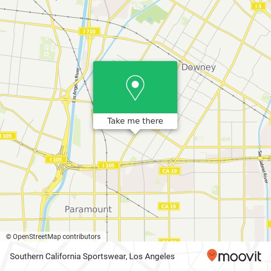 Southern California Sportswear, 12846 Paramount Blvd Downey, CA 90242 map