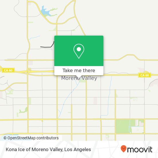 Kona Ice of Moreno Valley, Moreno Valley, CA 92553 map