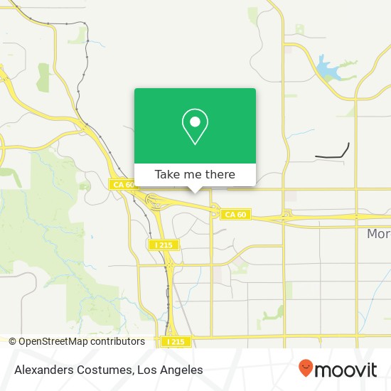 Alexanders Costumes, 12125 Day St Moreno Valley, CA 92557 map