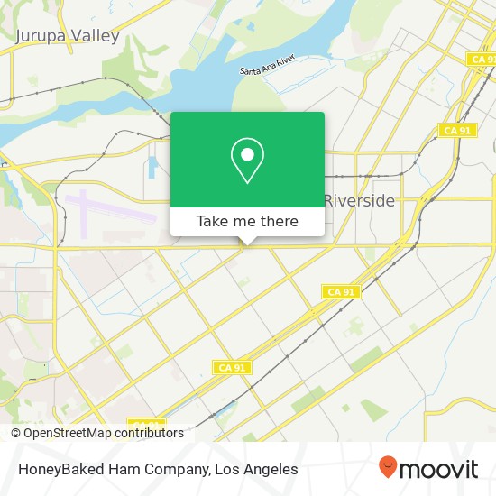 HoneyBaked Ham Company, 5276 Arlington Ave Riverside, CA 92504 map