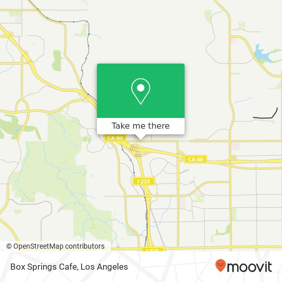 Box Springs Cafe, 21250 Box Springs Rd Moreno Valley, CA 92557 map