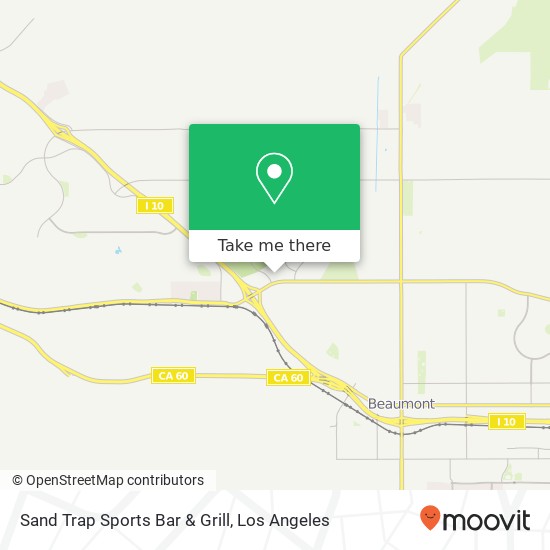 Sand Trap Sports Bar & Grill map