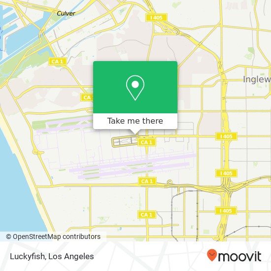 Luckyfish, 116 World Way Los Angeles, CA 90045 map