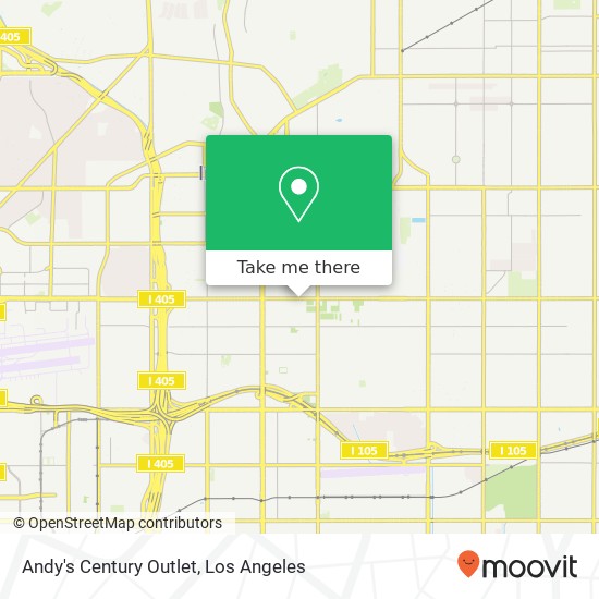 Andy's Century Outlet, 4100 W Century Blvd Inglewood, CA 90304 map