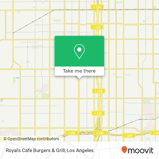 Royal's Cafe Burgers & Grill, 9000 S Vermont Ave Los Angeles, CA 90044 map